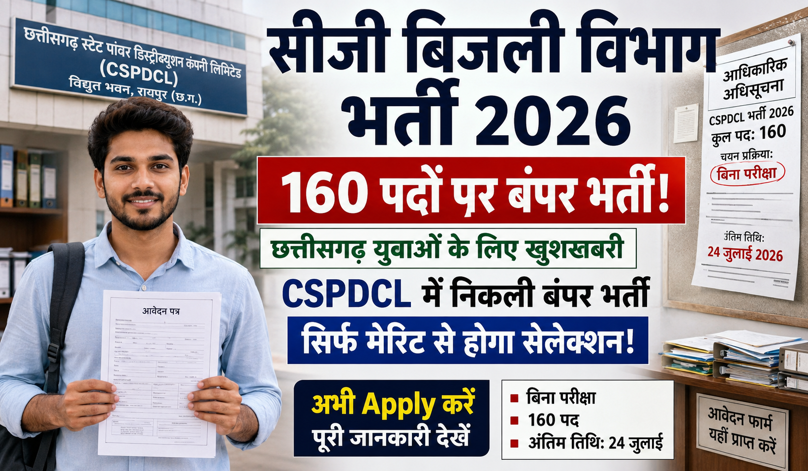 CG Bijli Vibhag Bharti 2026