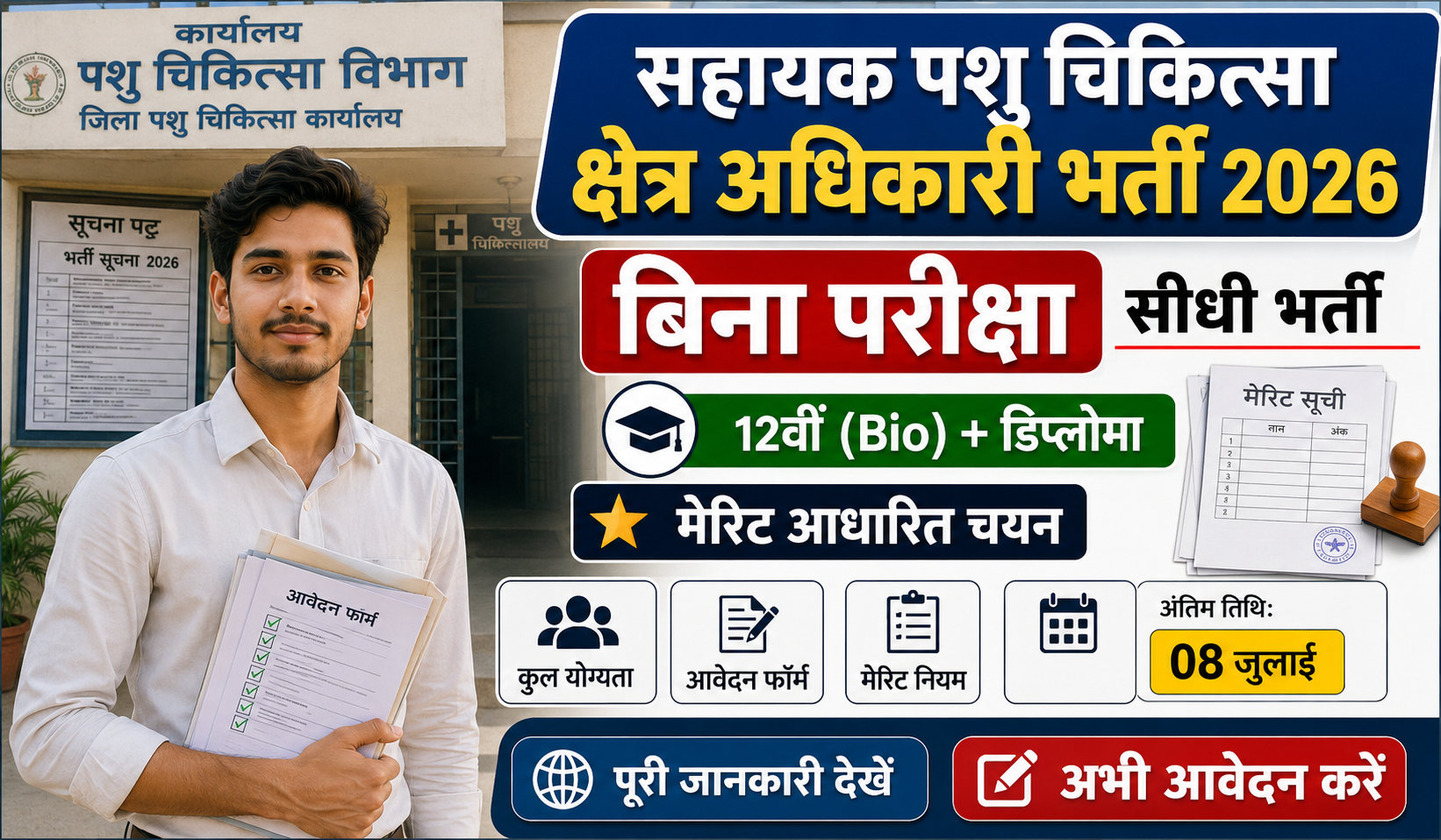 Bilaspur Veterinary Assistant Recruitment 2026